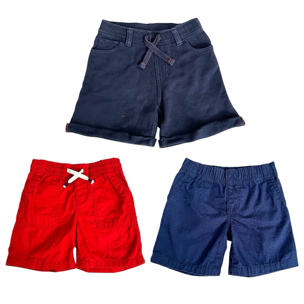 GAP Blue and Red Casual Shorts Set